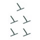 thumbnail image 1 of Advancent Escobilla de goma para ducha de baño, limpiaparabrisas portátil, cepillo de vidrio de goma para puerta de cocina, espejo de Type2 NO2, 1 of 6