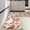 thumbnail image 4 of Chihuahua Dog and Flower Kitchen Rug Mat,Kitchen Runner Rugs Non Skid Washable,Decorative Kitchen Floor Mats for Kitchen,Sink,Laundry,17"X47", 4 of 5