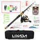 thumbnail image 1 of Kit Completo de Pesca Lixada: Caña Telescópica de 2.1m + Carrete Giratorio AE3000 + Accesorios Varios + Bolsa Ligera, Ideal para Principiantes y Expertos., 1 of 7