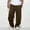Coffee, variant on Men's Casual Pleated Trousers Featuring Side Pockets Relaxed Fit Big and Tall Soft Comfort Pants