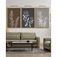 thumbnail image 3 of SHENIFY large 24x36in3pcs Natural Framed Vintage Flower Wall Art Retro Floral Wall Hanging Decor Rustic Farmhouse Colorful Botanical Prints Artwork for Bathroom Dining Room Kitchen, 3 of 6