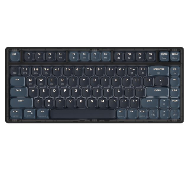 AK832 Trimodal Inalámbrico BT Bajo Perfil Teclado Mecánico
