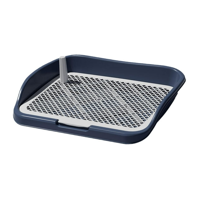 Soporte para Almohadilla para Orinar para Perros, Almohadilla para Orinar para Cachorros, Inodoro para Adiestramiento de Perros en Interiores, Bandeja