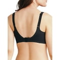 thumbnail image 3 of Bali Comfort Revolution® Easylite® Underwire Bra with Back Closure Black XL Women's, 3 of 10