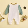 thumbnail image 4 of CAUYDY Baby Boy Gift Newborn Clothes 0 3 6 9 Months 1T 2T Preemie Long Sleeve Sleepwear Fall Winter Infant Boys Romper Toddler Pajamas Green for Sizes 18-24 Months, 4 of 7