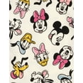 thumbnail image 5 of Disney Mickey Mouse Minnie Mouse Goofy Donald Duck Pluto Daisy Duck Big Girls Fleece Dress White 10-12, 5 of 5
