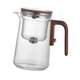 thumbnail image 4 of Tetera de tetera de tetera té té té, regalos de té, creatividad y mango de madera de Separación de agua para la casa de té para el hogar 800 ml, 4 of 8