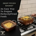 thumbnail image 5 of Copper Chef Cookware Set, 5 Pcs Non Stick Deep Frying Pan, Fry Basket, Steamer , Dishwasher Safe, 5 of 8