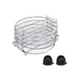 thumbnail image 4 of Rejilla para freidora de aire, rejilla para parrilla, rejilla para barbacoa, rejilla deshidratadora Universal de 8 pulgadas, accesorios para freidora Estante y accesorio, 4 of 8
