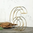 thumbnail image 4 of Balsa Circle 8" Gold 6 Metal 3D Wire Alphabet Number Sign Wedding Party Bar Tabletop Decorations, 4 of 6