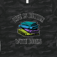 thumbnail image 4 of Inktastic Life's Better With Books Women's T-Shirt, 4 of 5