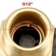 thumbnail image 3 of G1/2 Hall Effect Liquid Water Flow Sensor Switch Flowmeter Meter 1.2-12L/min, 3 of 5