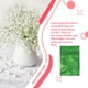 thumbnail image 4 of Inteprter Paquete de 100 piezas Bolsa de papel de aluminio Sellado Ziplock Bolsas de paquete Verde 7.5x6.5cm Type2 NO2, 4 of 6