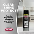 thumbnail image 5 of Weiman Stainless Steel Cleaner and Polish Aerosol Spray, Streak-Free Shine, No More Fingerprints - 17 fl oz (2 Pack), 5 of 8