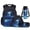 Blue Axolotl Print, variant on KUIFORTI Duck Camouflage Backpack Set 4Pcs for Boys Girls, Lightweight School Bag with Lunch Box Pencil Pouch for Elementary Primary Middle School