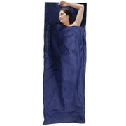 Sleeping Bag Sheet, 21x75cm Sleeping Bag Liner with Lightweight Comfortable Zipper, Meat Bag Ideal for Home Travel Hotel Camping Hostels