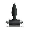 thumbnail image 2 of Rocks Off Petite Sensations Vibrating Silicone Anal Plug, Black, 2 of 5