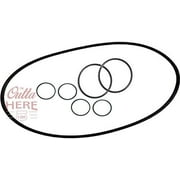 I-OH FX5 / FX6 O-Ring Seal Filter Kit Replacements Compatible with Fluval A-20207, A-20210, A-20212