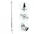 thumbnail image 2 of Flag Pole Luggage Rack Pole Steel Flagpole Universal Universal Motorcycle Auto Flagpole Rear  Luggage Rack Mount Flag Pole Accessory, 2 of 8