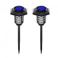 thumbnail image 1 of Solar Dynaming Flame Lights Outdoor Waterproof Flickering Flame Torch Light Landscape Lamp 48led 2 Pack, 1 of 5