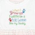 thumbnail image 4 of Inktastic Hvac Technician Like Daddy Girls Baby Dress, 4 of 5