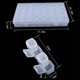 thumbnail image 3 of Clear Plastic 28 Slots Adjustable Shelf Medicine Pill Jewelry Storage Organizer Box Container, 3 of 5
