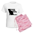 thumbnail image 6 of CafePress - Crazy Cat Lady Pajamas - Women's Short Sleeve Print T-Shirt and Pants Light Cotton Pajama Set, 6 of 7