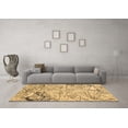 thumbnail image 3 of Ahgly Company Indoor Square Abstract Brown Contemporary Area Rugs, 8' Square, 3 of 4