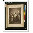 thumbnail image 2 of Historic Framed Print, [Studio portrait of models wearing traditional clothing from the province of Koniah (Konya), Ottoman Empire], 17-7/8" x 21-7/8", 2 of 9