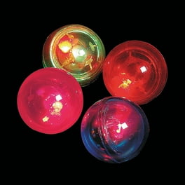 Light Up Textured Bouncy Balls Toys Party Supplies 12 Pieces Walmart