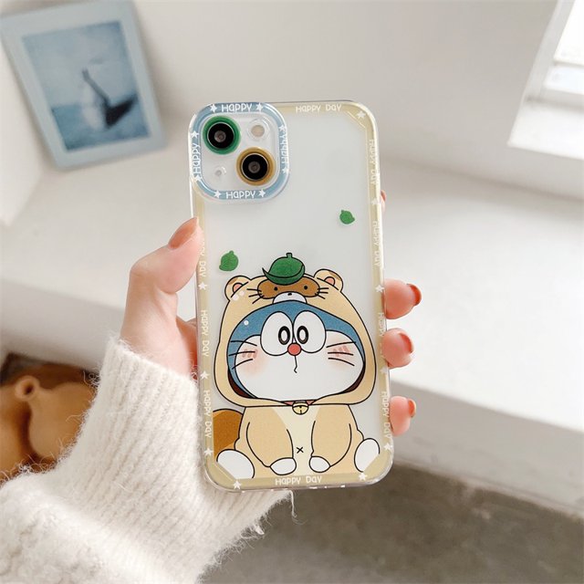 Doraemon Caso De Dibujos Animados Para OPPO A5 A3S A32 A53 A15 A72 4G A16 A93 A94 A1K A11 RENO 4F 5 4G 6 PRO 5G REALME C11 2020 2021 C15 5 F9PRO A7X A5S TPU Funda Suave