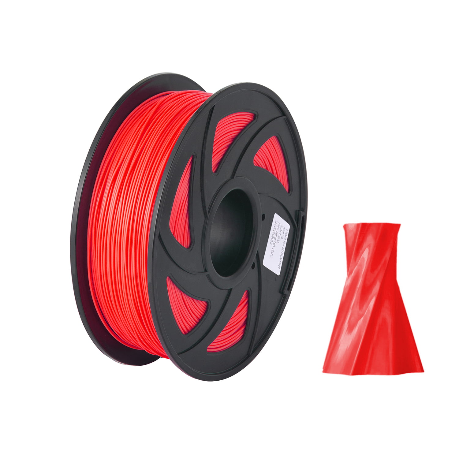 0.03 mm 1KG Spool Fit Most 3D FDM Printers PLA Filament,BIQU PLA 3D Printer Filament 1.75mm Silver 3D Printer Filament,Easy to Print,Dimensional Accuracy / 