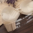 thumbnail image 4 of Clearance Sale Elastic Extension Buckle Bra Elastic Three-layer Transparent Belt Stretchable 4 Colors 24-31cm, 4 of 6