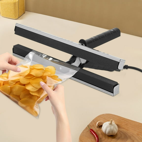 12in Hand Sealing Machine Portable Hand Held Crimp Sealer for Bags Aluminum Foil