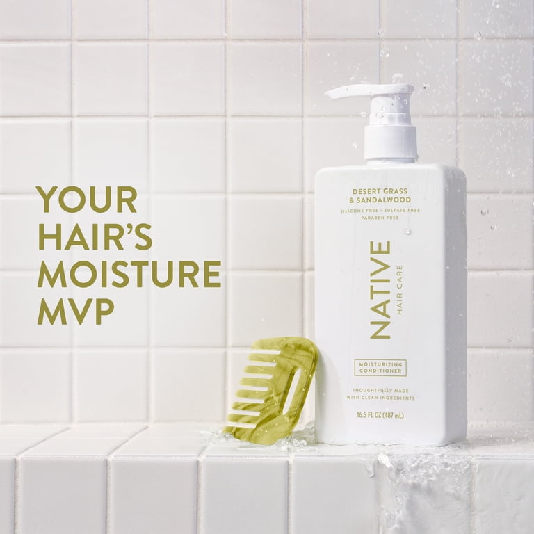 Native Moisturizing Conditioner, Desert Grass and Sandalwood, 16.5
