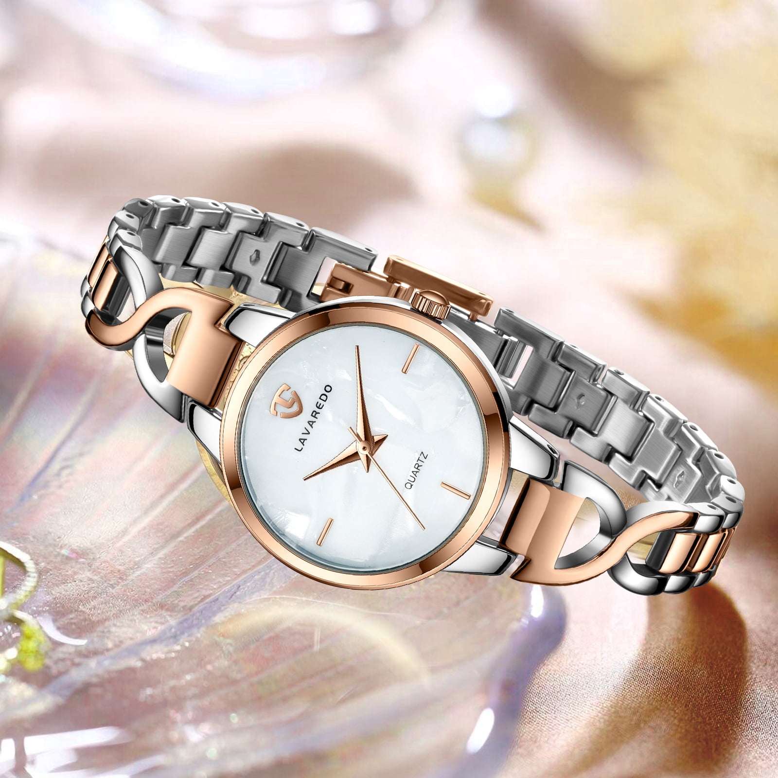 Watches for Woman Elegant Bangle Watch for Women with Adjustable Strap 3ATM Water Resistance Gift for Woman