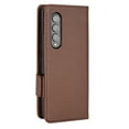 thumbnail image 5 of for Samsung Galaxy Z Fold 4 Wallet Case with RFID Blocking Credit Card Holder, Lichee Patterned Luxury PU Leather Folio Flip Kickstand Protective Shockproof Cover Women Men Phone Case,Brown, 5 of 10