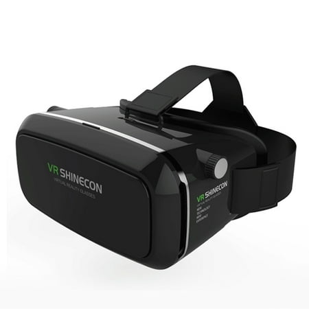 ABS Virtual Reality 3D Glasses 2.0 VR Headset - Black