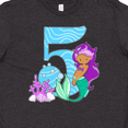 thumbnail image 4 of Inktastic Fifth Birthday Mermaid Youth T-Shirt, 4 of 5