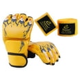 thumbnail image 2 of Guantes de boxeo Cola MMA Amarillo 24 cm x 13 cm x 5 cm, 2 of 8
