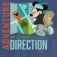 thumbnail image 3 of Disney - Mickey Mouse - Adventure In Every Direction - Toddler & Youth Girls Short Sleeve Graphic T-Shirt, 3 of 5