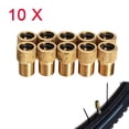 thumbnail image 2 of Tmvgtek 10X Convertidor Presta A Schrader Bicicleta Adaptador De Válvula De Bicicleta Herramienta De Bomba De Tubo Tmvgtek Para estrenar, 2 of 7