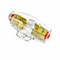 thumbnail image 2 of Gold Plated Universal Inline AGU 4 or 8 Gauge input/Output Fuse Holder with 40 Amp Fuses, 2 of 7