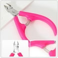 thumbnail image 3 of Shisuyan Professional Cuticle Nippers Stainless Steel Rosy 2Pcs, 3 of 9