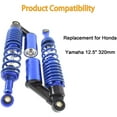 thumbnail image 4 of OTTULUR 12.5" 320mm Shock Absorbers Rear Suspension Universal Replacement for Honda Yamaha Suzuki Kawasaki Dirt bike Gokart ATV Motorcycle Quad Blue, 4 of 4