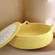 thumbnail image 5 of Cat Kennel, Small Pet Round Cotton Rope Kennel, Small House Yellow, 5 of 5