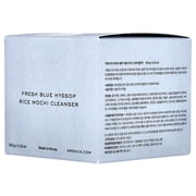 Arencia Fresh Blue Hyssop Rice Mochi Cleanser, 4.23 oz (120 g)