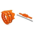 thumbnail image 3 of Silenciador de universal para motocicleta, de silenciador, cubierta a resistente al calor, naranja, 38,,5x11 cm Macarena protector de escape de motocicleta, 3 of 6