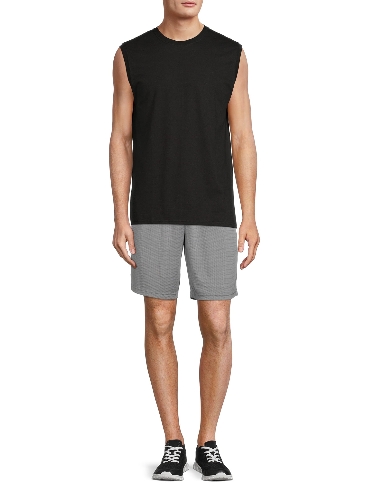 Athletic Works Men's and Big Men's Sleeveless Muscle T-Shirt