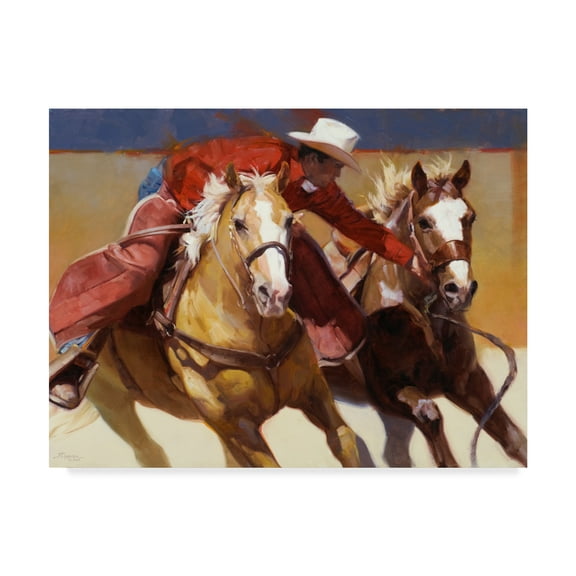 Trademark Fine Art 'Nabbed' Canvas Art by Julie T. Chapman